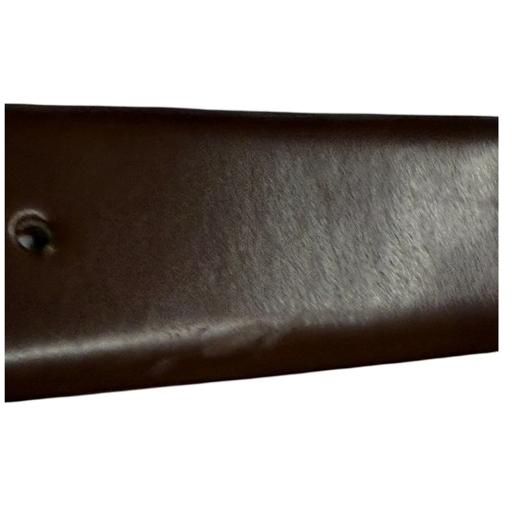 Saks‎ Fifth Avenue Leather Belt Womens Medium Brown Excellent Made in Italy Wide